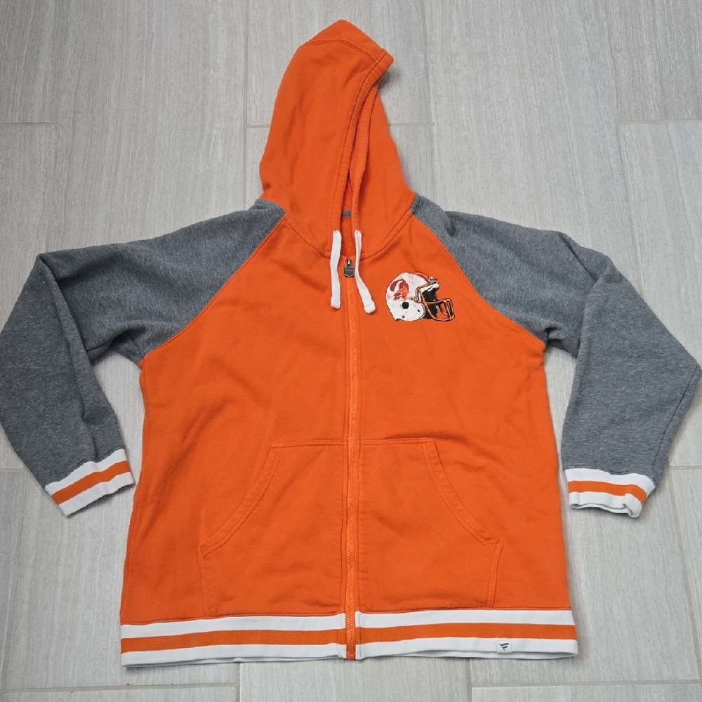 NFL Orange and Gray Tampa Bay Buccaneers Hoodie